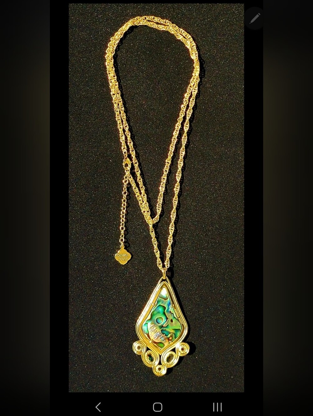 Kendra Scott Teresa Pendant Necklace